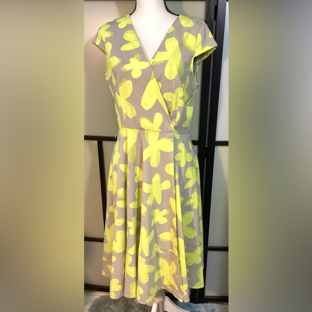 Alex & Alex elegant wrap dress. Size 10
